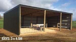 3 Bay Lean to 13.5 x 9m