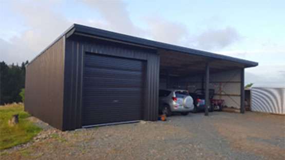 kitset-pole-shed-with-rollerdoor-pa-door kitset-pole-shed-with-rollerdoor-pa-door