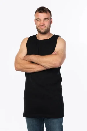 Classic Shearers Singlet - Merino Wool