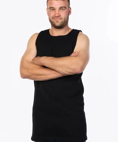 Classic Shearers Singlet - Merino Wool