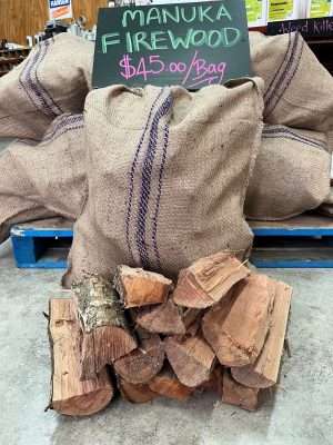 Manuka Firewood Bagged