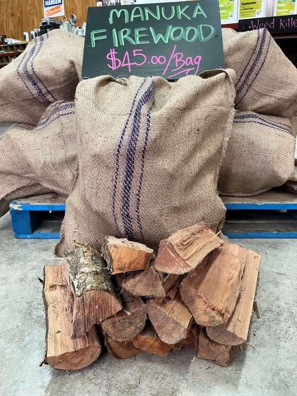 Manuka Firewood Bagged