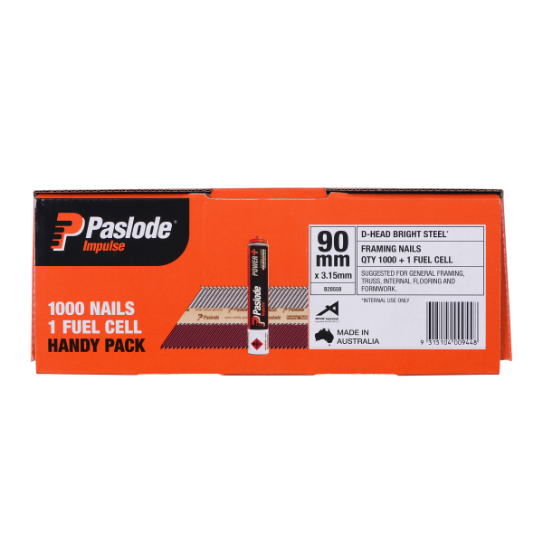Paslode D-Head Bright Nails 90 x 3.15 1000pk - Image 3