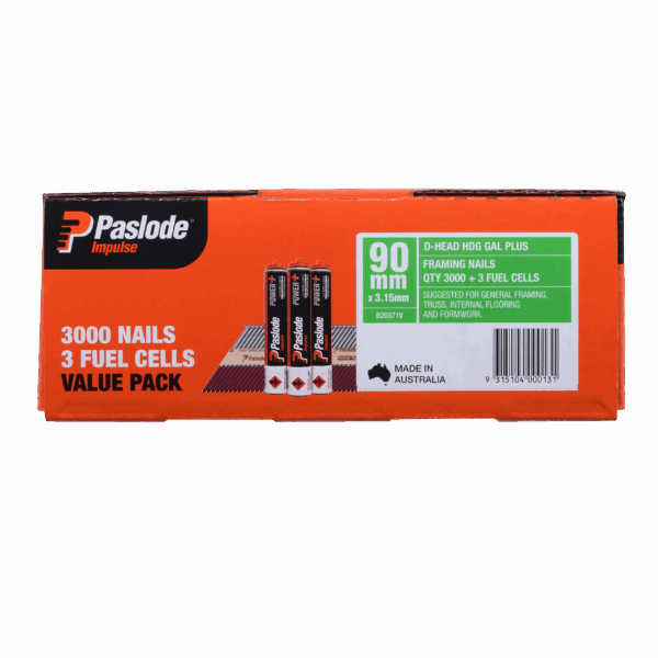 Paslode D-Head HDG Nails 90 x 3.15 3000pk - Image 4
