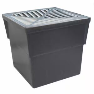 Sump & Grate 300 x 300 (plastic - aluminium grate)