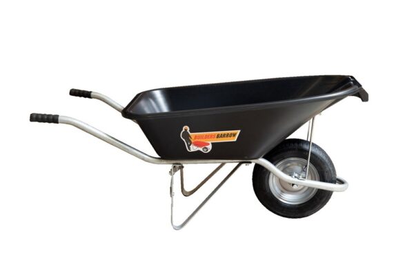 Contractors Wheel Barrow 72 Ltr Flat Free Tyre