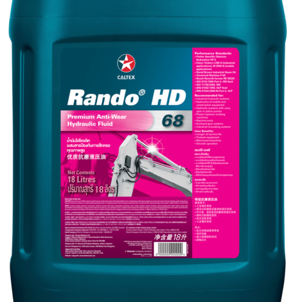 Caltex Rando HD Hydraulic Oil 46 18L*