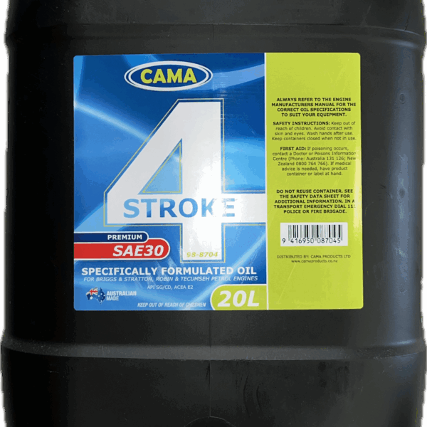 4 Stroke Mower & Stationary Oil SAE 30 Oil 20ltr*