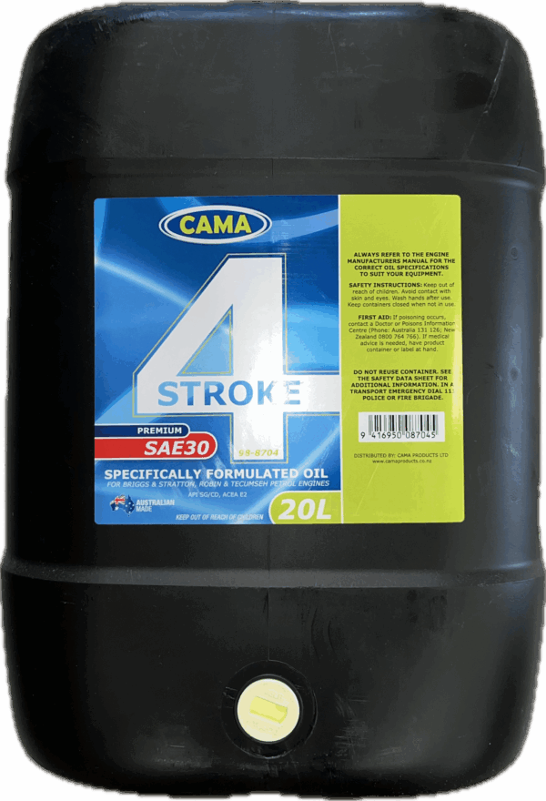4 Stroke Mower & Stationary Oil SAE 30 Oil 20ltr*