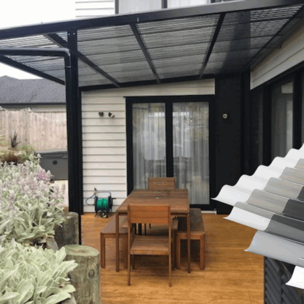 Solasafe Polycarb Roofing - Bronze*