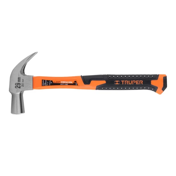Truper - 20oz Fiberglass Handle Claw Hammer