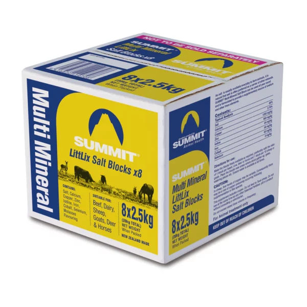 Dominion Summit Littlix Salt Blocks 8 x 2.5kg/20kg*