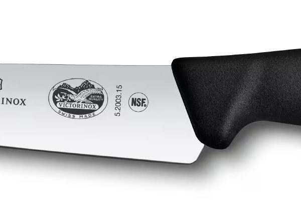 Victorinox Carving Knife -15cm Black Handle*