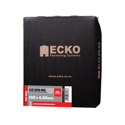 Ecko Flat Head Nails 100 x 4.0mm, 5kg Galvanised