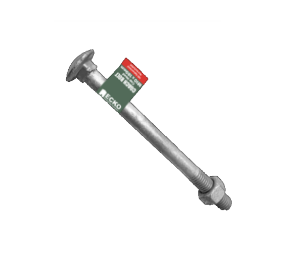 Ecko Coach Bolts & Nuts (Galv) M12