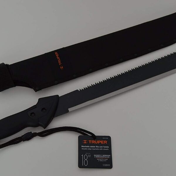 Machete Double Edge w Sheath
