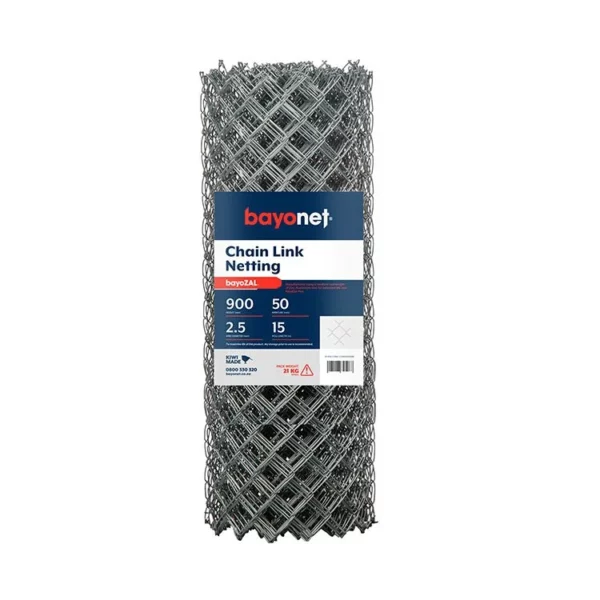 Bayonet 50 x 2.5 x 1200mm 15m Chain-link Netting
