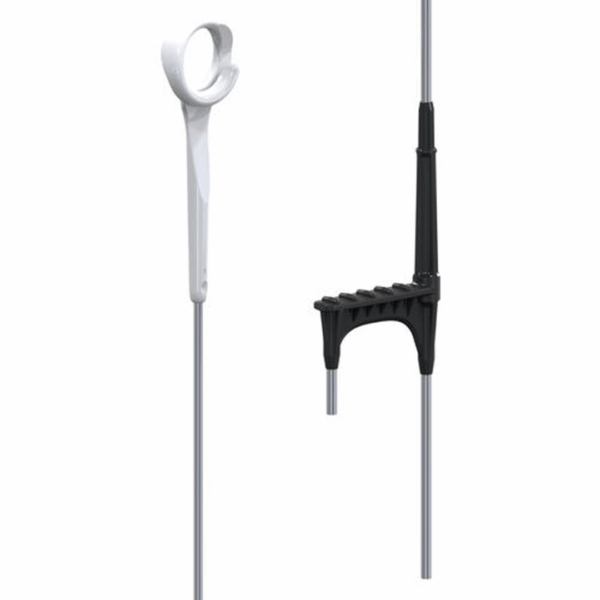 Gallagher Ring Top Post HD 850mm x 7mm White 10 Pack