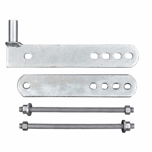 Concrete Post Set Single Way (All Sizes) Zinc Plated (5pr) (Walker)