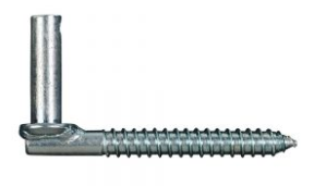 Screw Gudgeon M20x150 LP Zinc Plated (Walker)