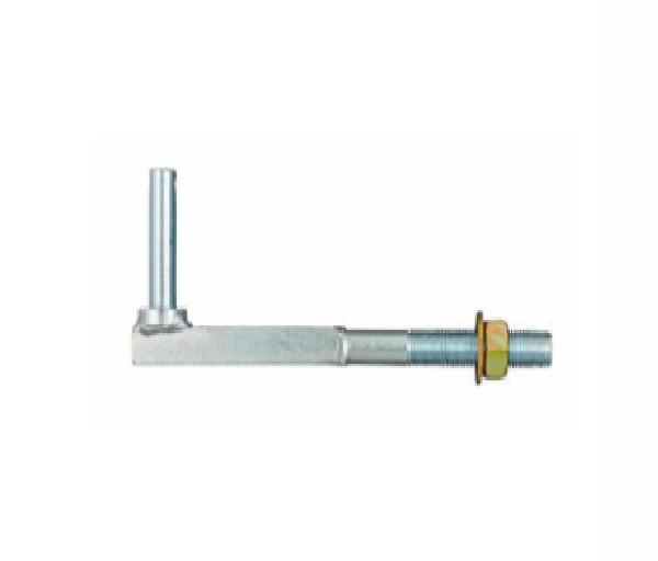 Square Shank Gudgeon M20x350 Zinc Plated (Walker)