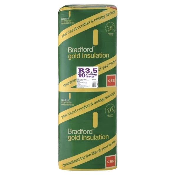 Bradford Gold Wall Insulation R3.5, 6.7m2 Gold