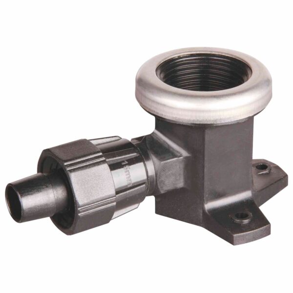 Hansen Reducing Bracket Elbow 15X20mm Black