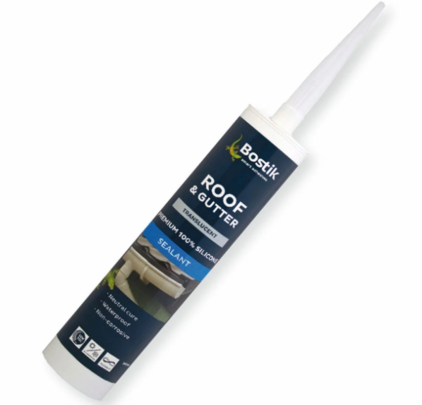 Bostik 300ml Roof and Gutter Silicone Sealant