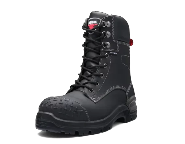 John Bull - Bullhorn 3.0 Black Lace Up Boot, 4989 3.0