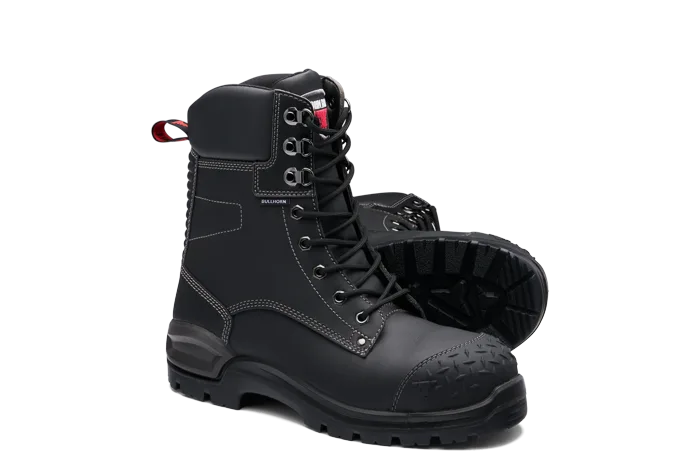 John Bull - Bullhorn 3.0 Black Lace Up Boot, 4989 3.0 - Image 3