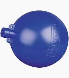 Hansen Float Threaded Ball Float 115mm Blue