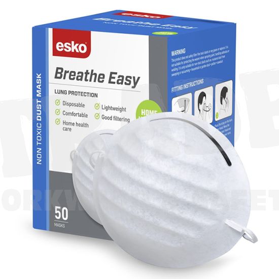 Nuisance Dust Mask Box of 50 Breathe Easy