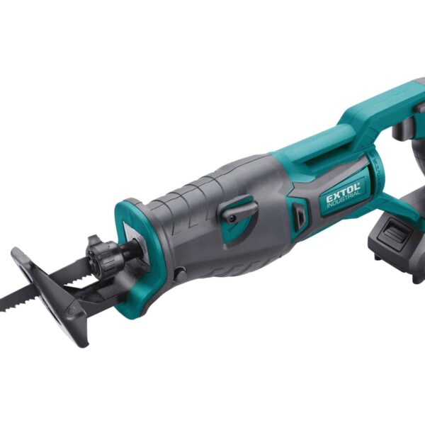Extol Premium: Cordless Brushless Reciprocating/Sabre Saw, SHARE20V with BONUS 4Ah Battery