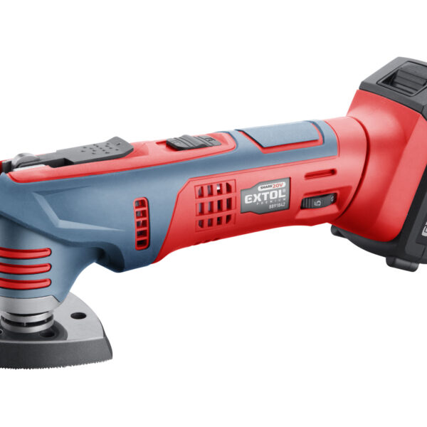 Extol Premium: Cordless Multi Tool 20V, 1 x 2000mAh