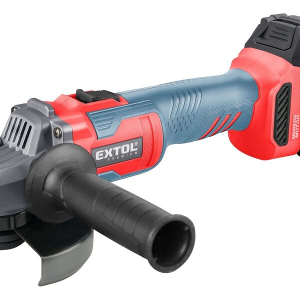 Extol Premium- Brushless, Cordless 125mm Angle Grinder, 1x 4Ah