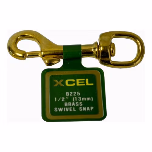 Xcel Standard Snaphook Small - Brass 13mm