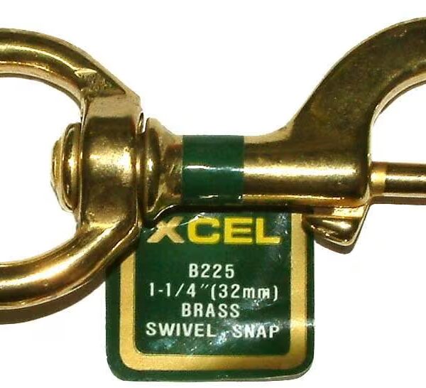 Xcel Standard Snaphook X-Large - Brass 32mm
