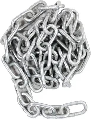 Welded Link Chain - Hot Dip Galvanised Long Link General Purpose Chain 6-8mm