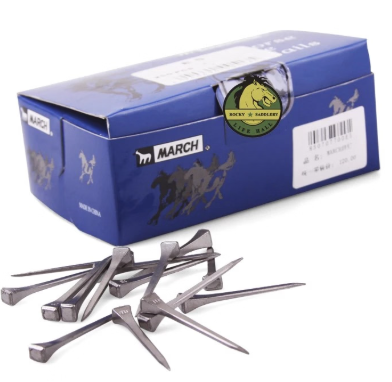March Horseshoe Nails - Box 250 pcs