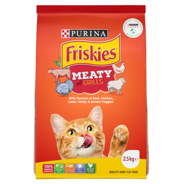 Purina Friskies Adult Meaty Grills 2.5kg