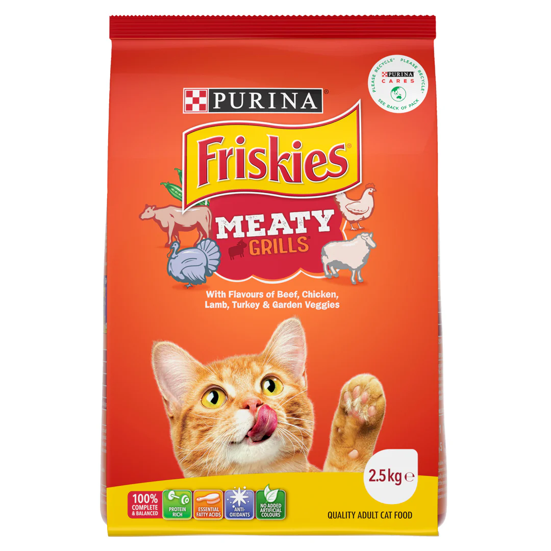 Purina Friskies Adult Meaty Grills 2.5kg
