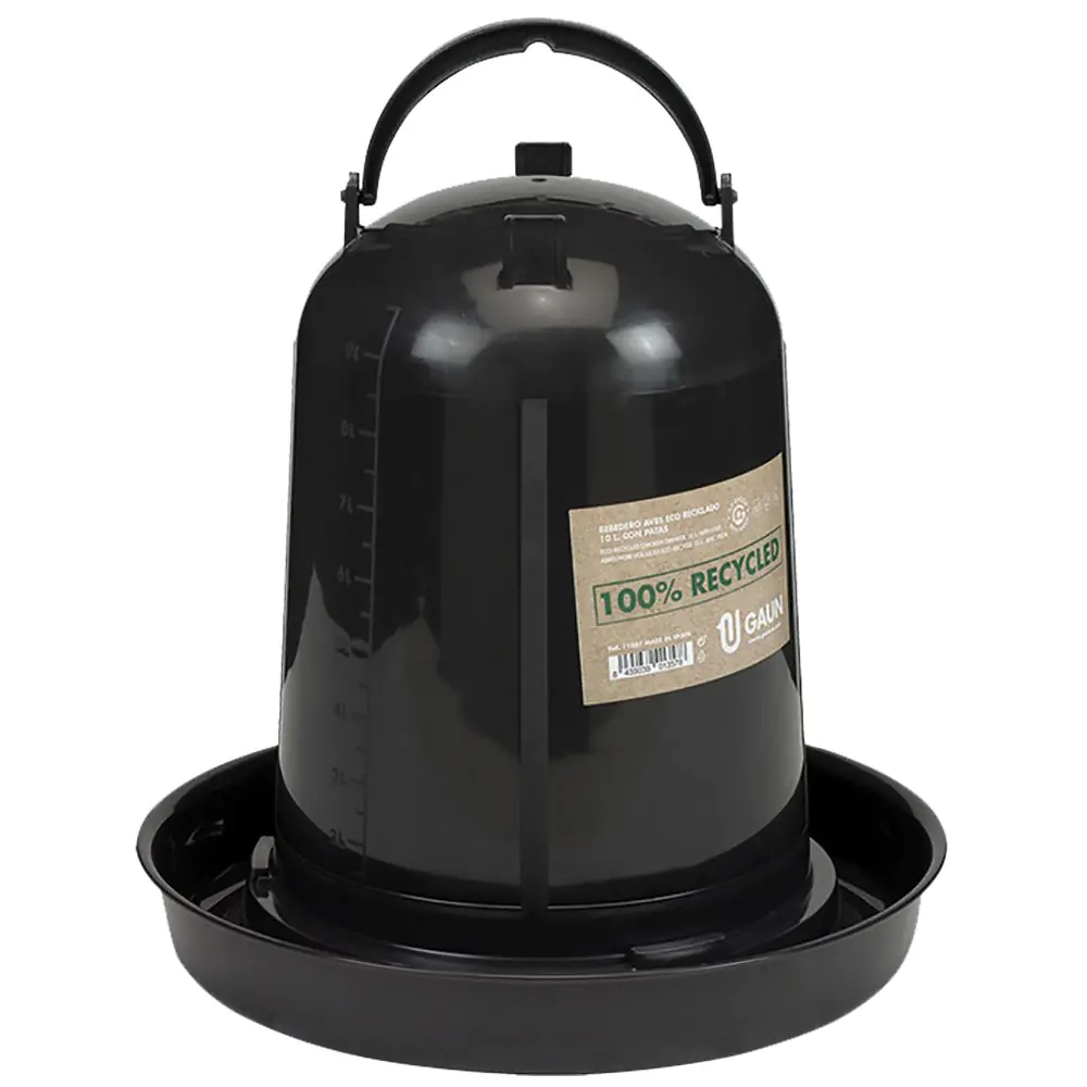Poultry Drinker 100% Recycled Plastic 10 L