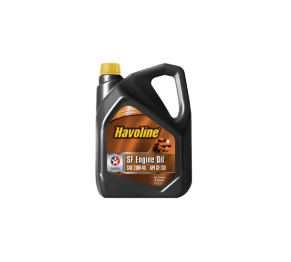 Caltex Havoline SF Engine SAE 20W-40 Oil 4L