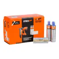 Stockade Staples Barbed 50mm x 4mm 1000 Box w Fuel Pack