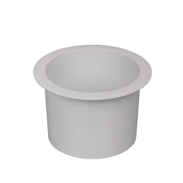 Hydrowater Round Dropper 100mm White
