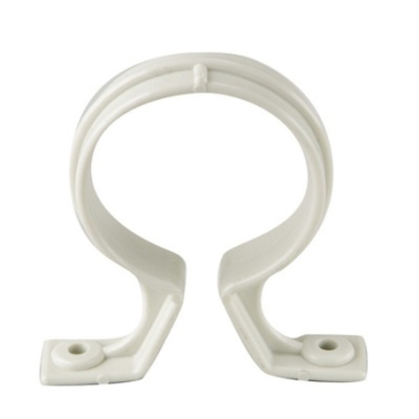 100mm PVC Stand Offset Pipe Clip