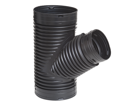 160mm x 110mm x 45° Drainflo/Draincoil Reducing Y-Junction
