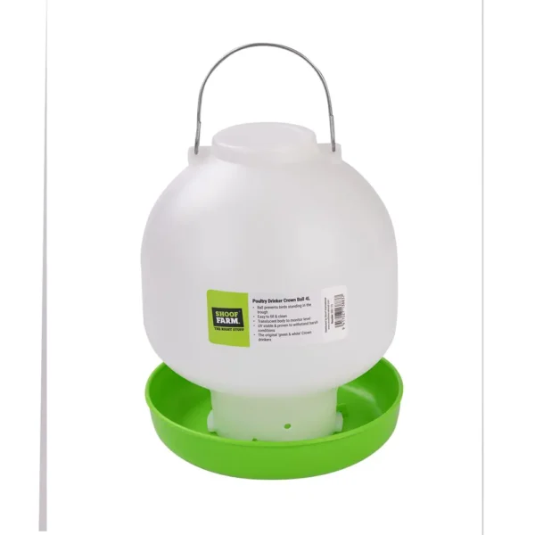 Poultry Drinker Crown Ball 4 L