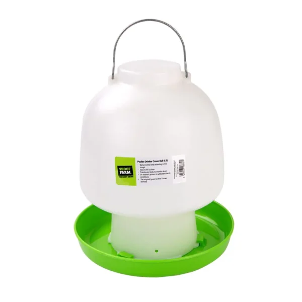 Poultry Drinker Crown Ball 6.5 L