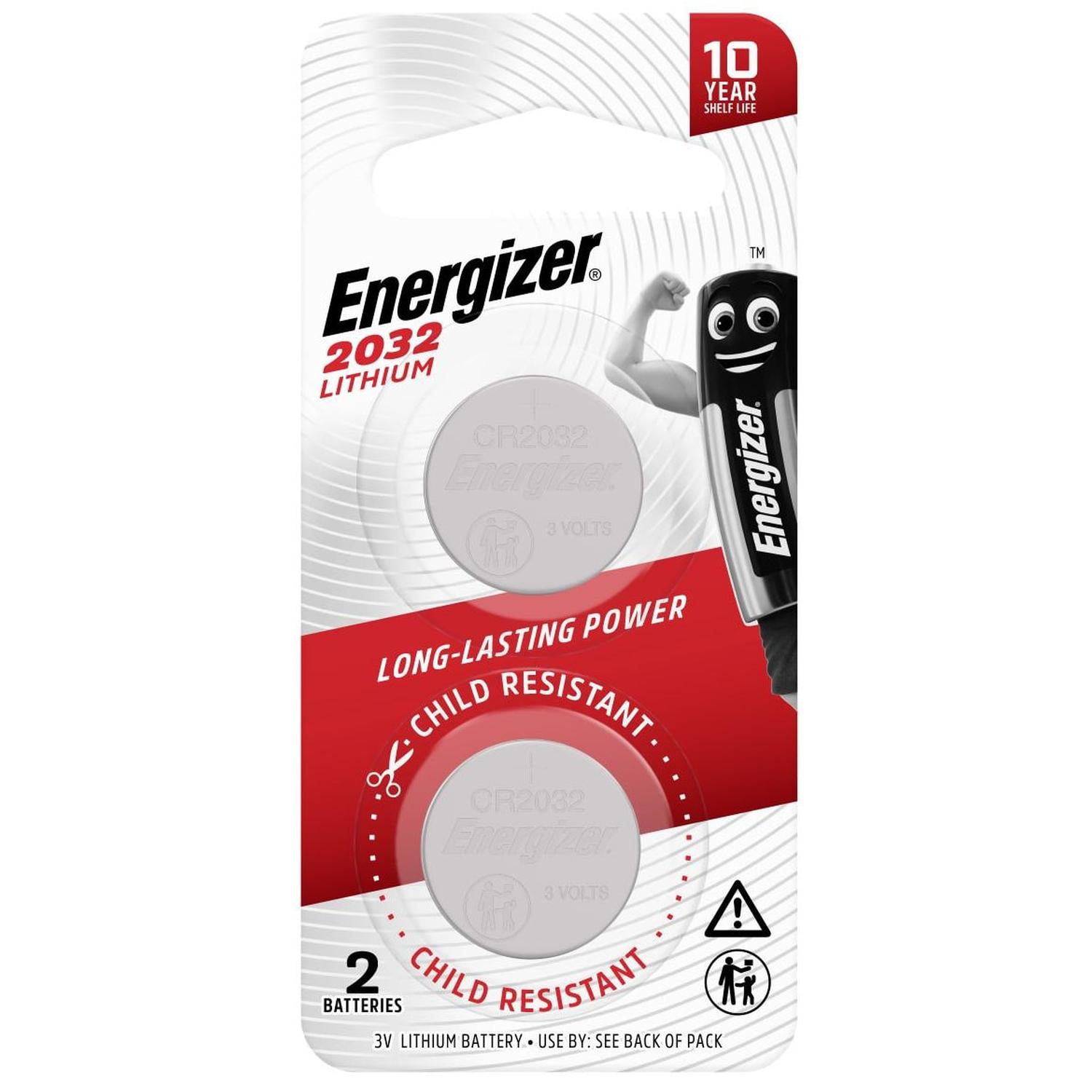 Energizer Lithium Coin Battery 2 Pack – CR2032